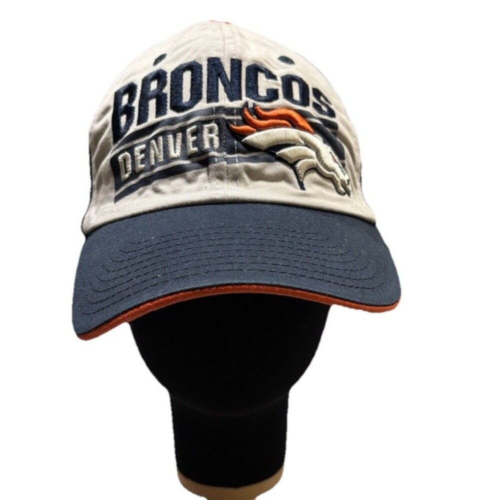 Denver Broncos Baseball Cap Snapback Hat NFL Team Apparel One Size Mesh Back